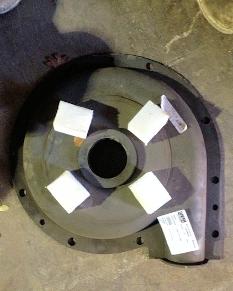 3 Units - Ash Pumps, Type B-6-6 With 100 Hp Motor)